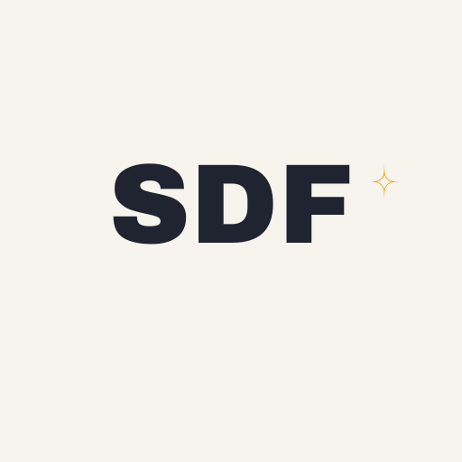 Smart Daily Finds SDF logo